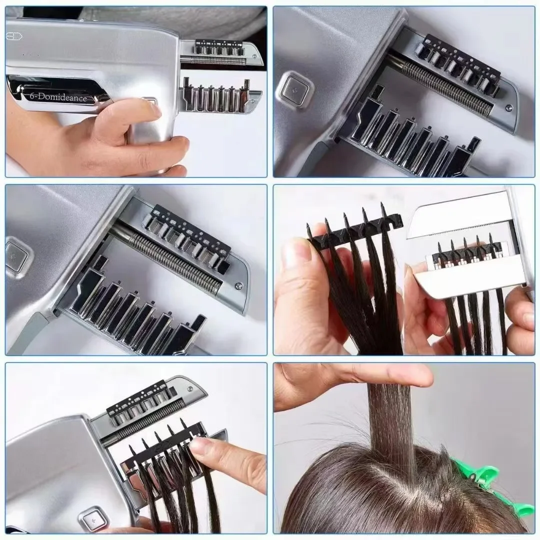 hair extension machine for news 6d 3   tools faster use within 20min and reuse again