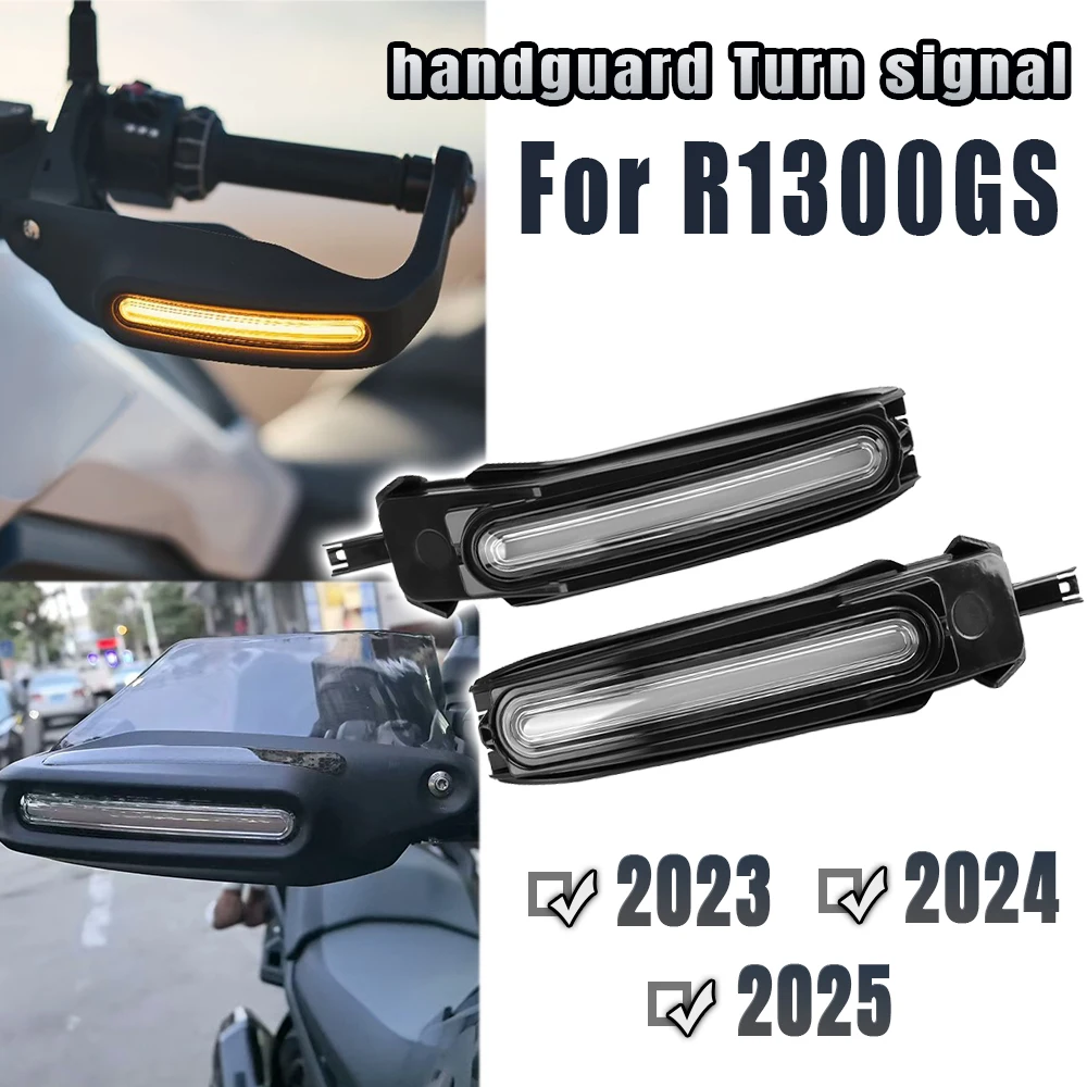 2025 Motorcycle Hand Guards LED Turn Signals Hand Guard Indicator For BMW R1300GS r1300gs adv R 1300 GS R 1300GS R1300 GS 23-24