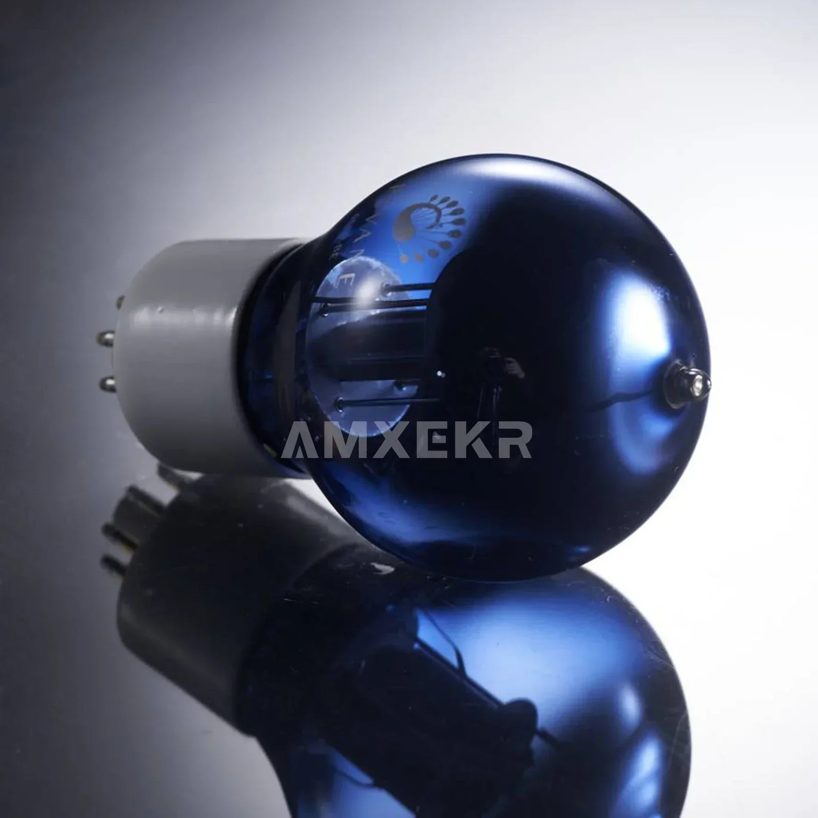 أنبوب تفريغ ، غلاف زجاجي أزرق ، لوحة إصدار مخصصة ، استبدال دبوس ذهبي ، زوج متطابق ، 6N8P ، 6H8C ، 6SN7