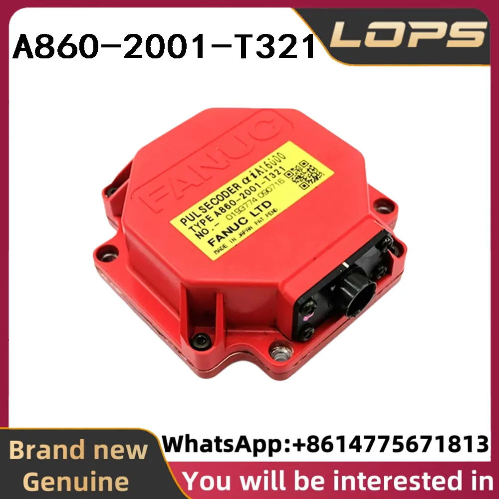 A860-2001-T321 brand new original FANUC Motor encoder,X/Y/Z axis encoder, available in stock, welcome to inquire.