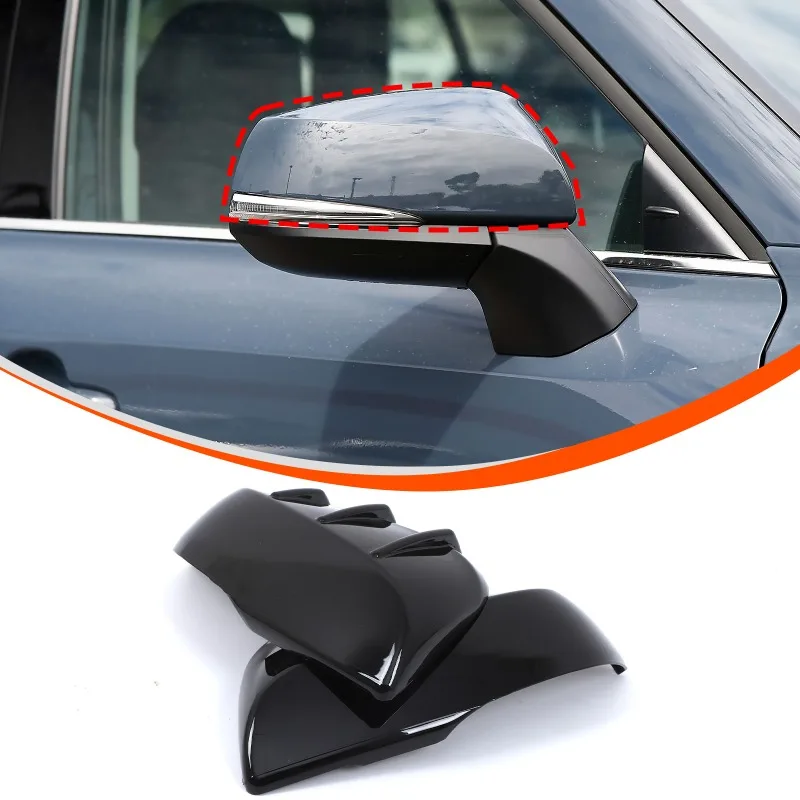 

2pcs ABS For 2024+ Toyota Grand Highlander Exterior Mirror Covers Rearview Mirror Protective Cover Trim replacement Accessories