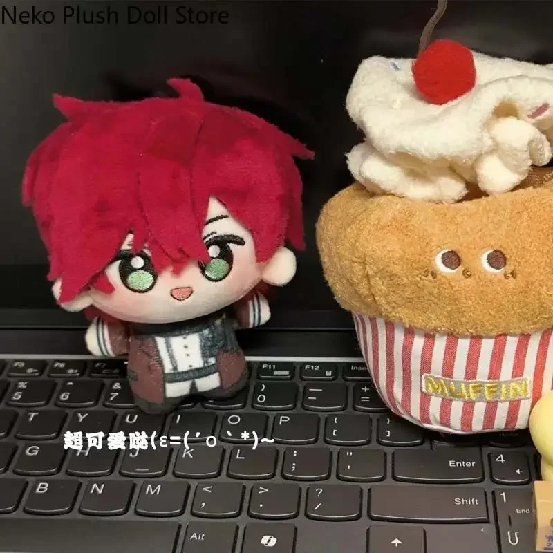 10 Cm Anime DIABOLIK LOVERS Sakamaki Ayato 귀여운 플러시 불가사리 바디 Prited 인형 인형 장난감 코스프레 펜던트 열쇠 고리 크리스마스 선물