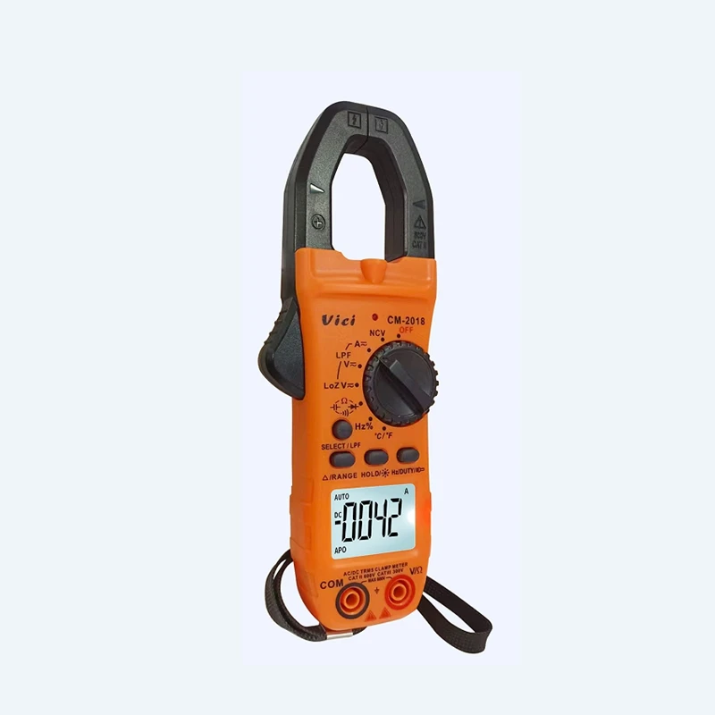 Vici Digital AC DC Clamp Meter LoZ LPF Voltmeter 800A Current Multimeter Ammeter 60mF Capacitance  Resistance Frequency Tester