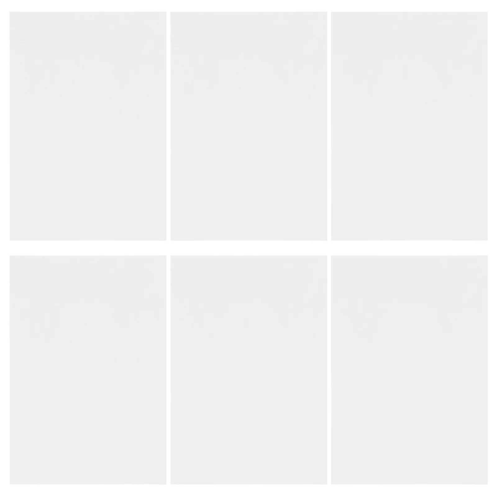 6Pcs Sublimation Aluminum Blanks Photo Frame Signs Durable Versatile Easy Installation Home Commercial Use Sublimation Plates