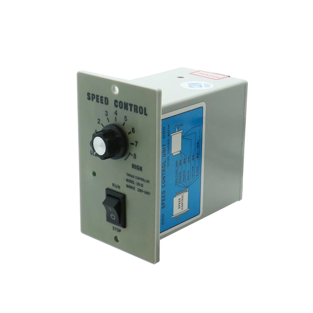 HLTNC 40W 90X90MM Micro AC Motor de engranaje 110V 220V 380V Motor eléctrico Reducción Caja de cambios Control de velocidad para bomba