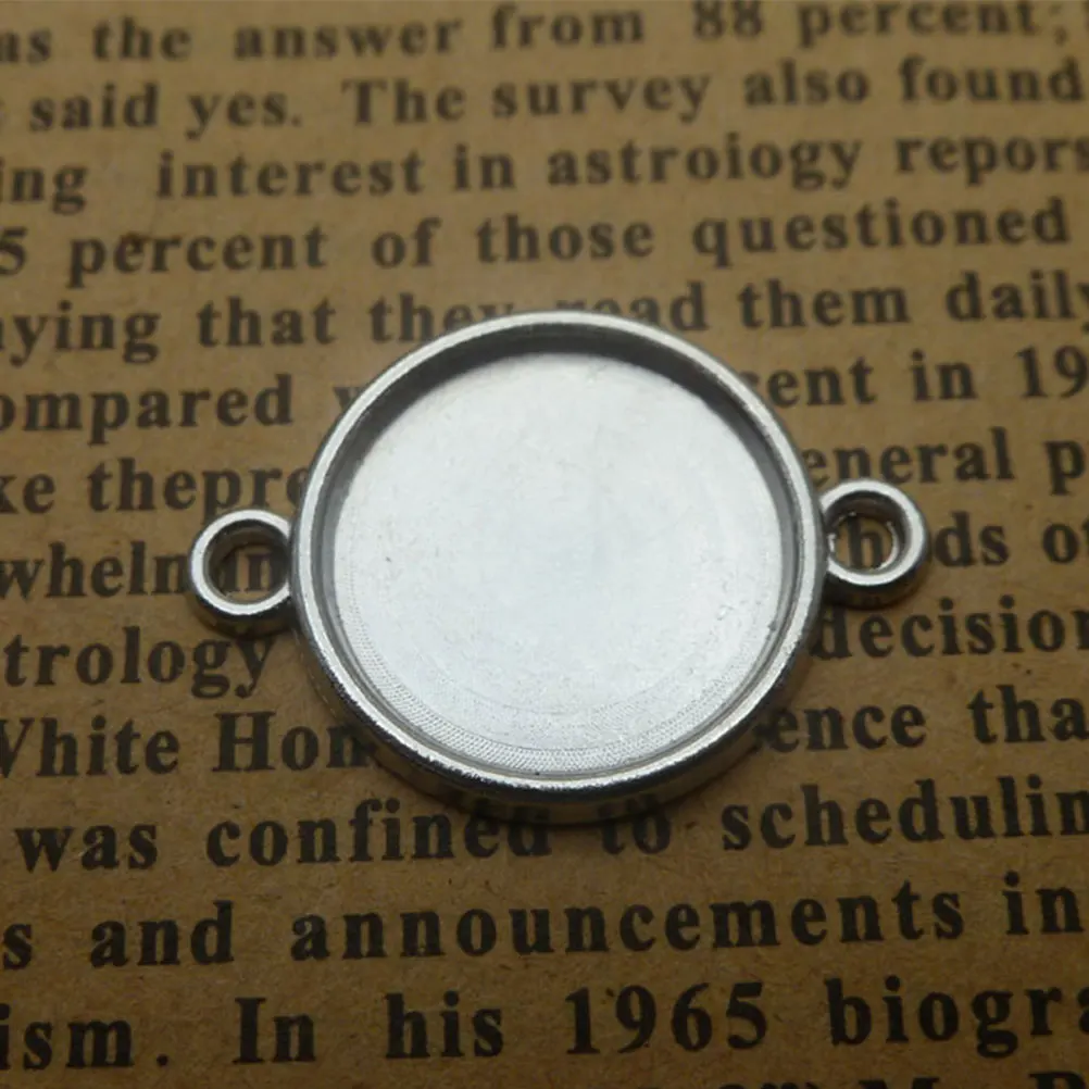 

50 Pcs Stainless Steel Pendant Jewelry Making Accessories Base DIY H made Project Women Necklace Bracelet Dangle