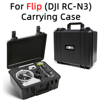 Portable Carrying Case Shockproof Storage Bag Protective Suitcase Anti-Scratch for DJI Flip Drone & Remote Battery Accessories