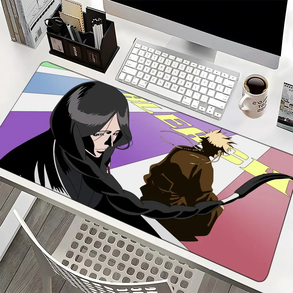 

Игровой коврик для мыши с аниме отбеливателем, большие настольные аксессуары, офисный милый коврик для мыши, клавиатура, индивидуальный розовый Размер 700x30 0 мм, фотографический ноутбук