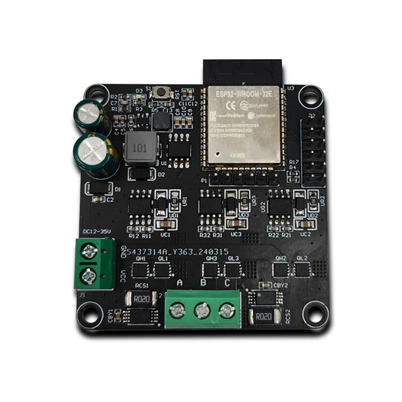 SimpleFOC High-Power ESP32 20A Brushless Motor Driver Board Wireless WIFI Bluetooth Simple FOC Retrofit Module-ABWO