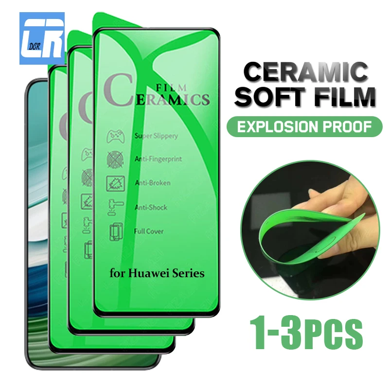 

Ceramic Film for Huwei Mate 60 Pro 50E P50E P30 P40 Lite Screen Protector for Huawei Nova 11i 11 10 9 8 SE Y91 Y71 Y61 Y90 Film