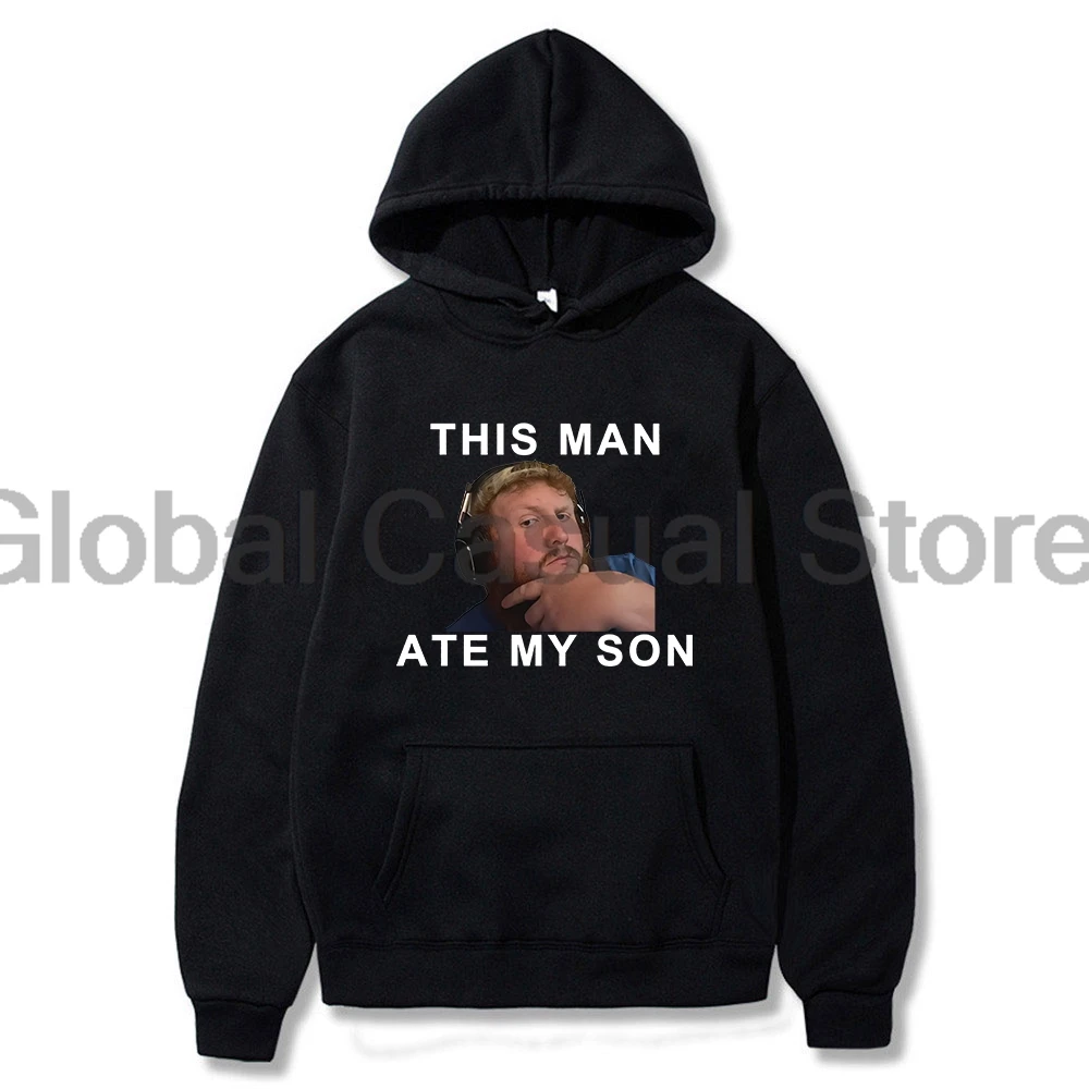 

Caseoh Merch Hoodie Unisex Long Sleeve Funny Streetwear Women Men Hooded Sweatshirt Fashion Clothes