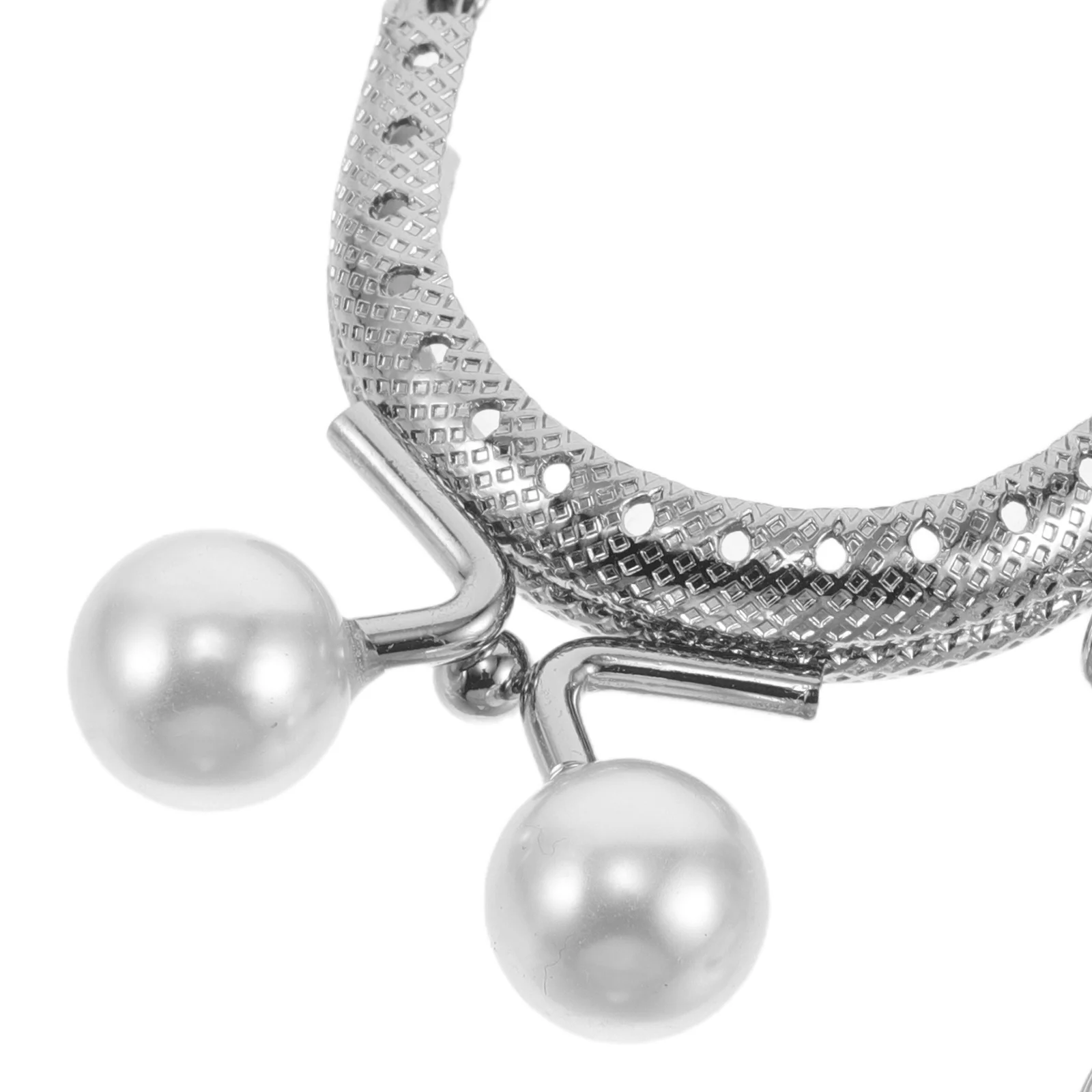 6 Stuks Parel Tas Sluiting Accessoires Portemonnee Lock Frame Retro Metalen Sluiting voor DIY Tas Maken Handgemaakte Clutch Portemonnee Frames