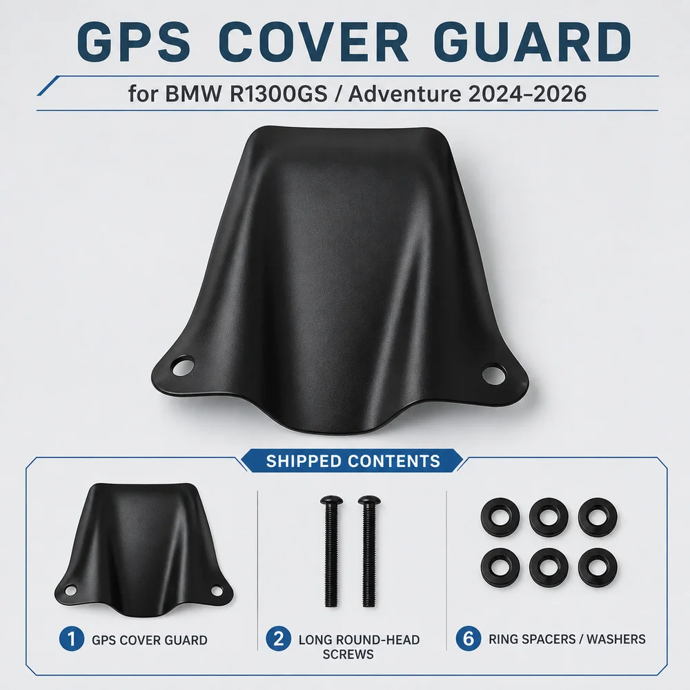 GPS Radar Protective Cover for BMW R1300GS Adventure 2025-2026 Motorcycle Navigation Guard