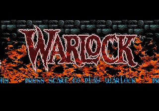 Warlock 16bit MD Game Card For Sega Mega Drive For Genesis System