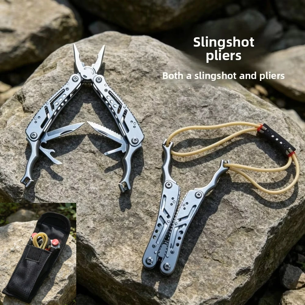 1pc Multi Functional Outdoor Combination Tool Pliers Camping Folding Storage Emergency High-precision Hunting Tool