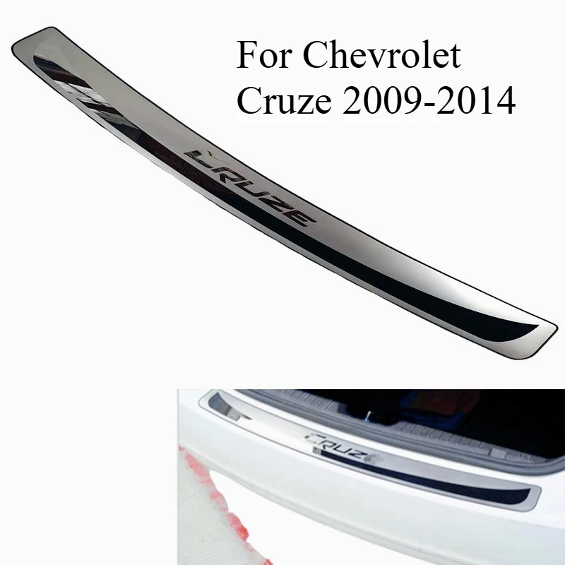

For Chevrolet Cruze 2009-2014 Rear Guard Plate Trunk Welcome Pedal Sticker Interior Modification Interior Car Accessories
