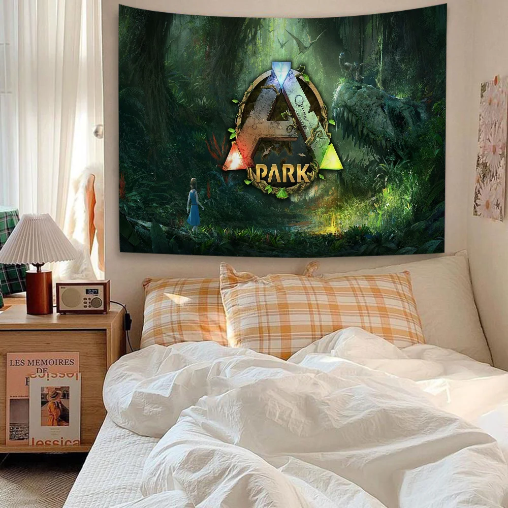 A-ARK S-Survival E-Evolved DIY Wall Tapestry For Living Room Home Dorm Decor Wall Art Decor