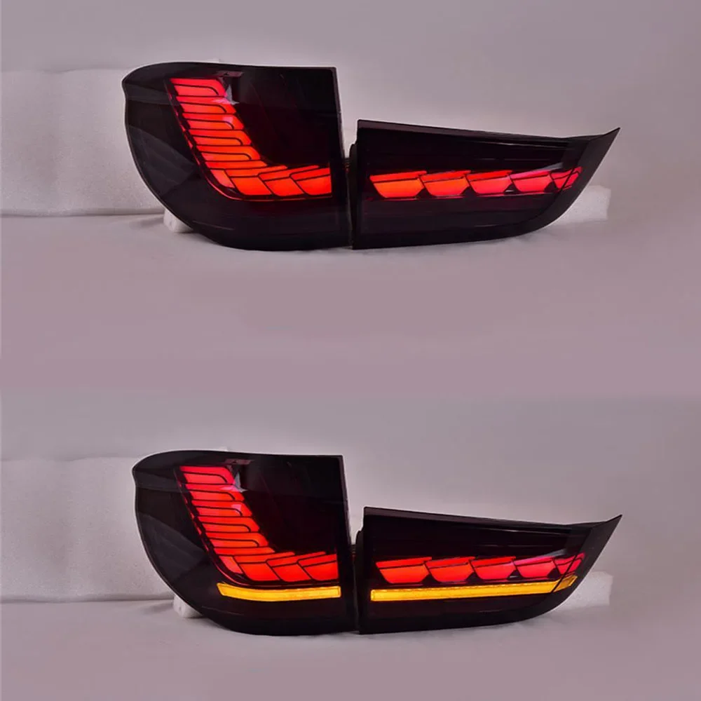 

For BMW X5 Tail Light Assembly 14-18 F15 Modified Dynamic Dragon Scale Model LED Running Water Turning Tail Lights