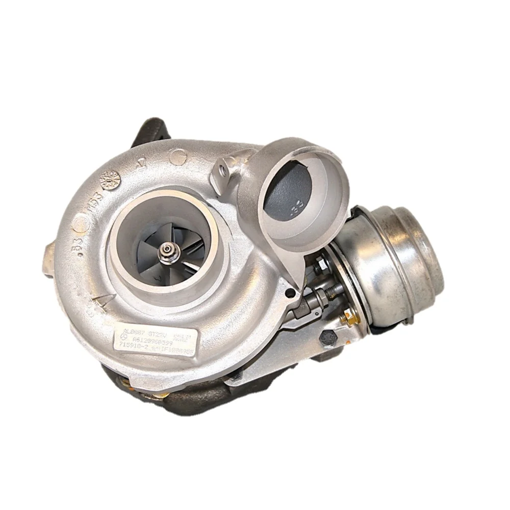 Turbocharger 715910 for  ML 270 CDI W163 120 Kw 163HP OM612 2000-2005