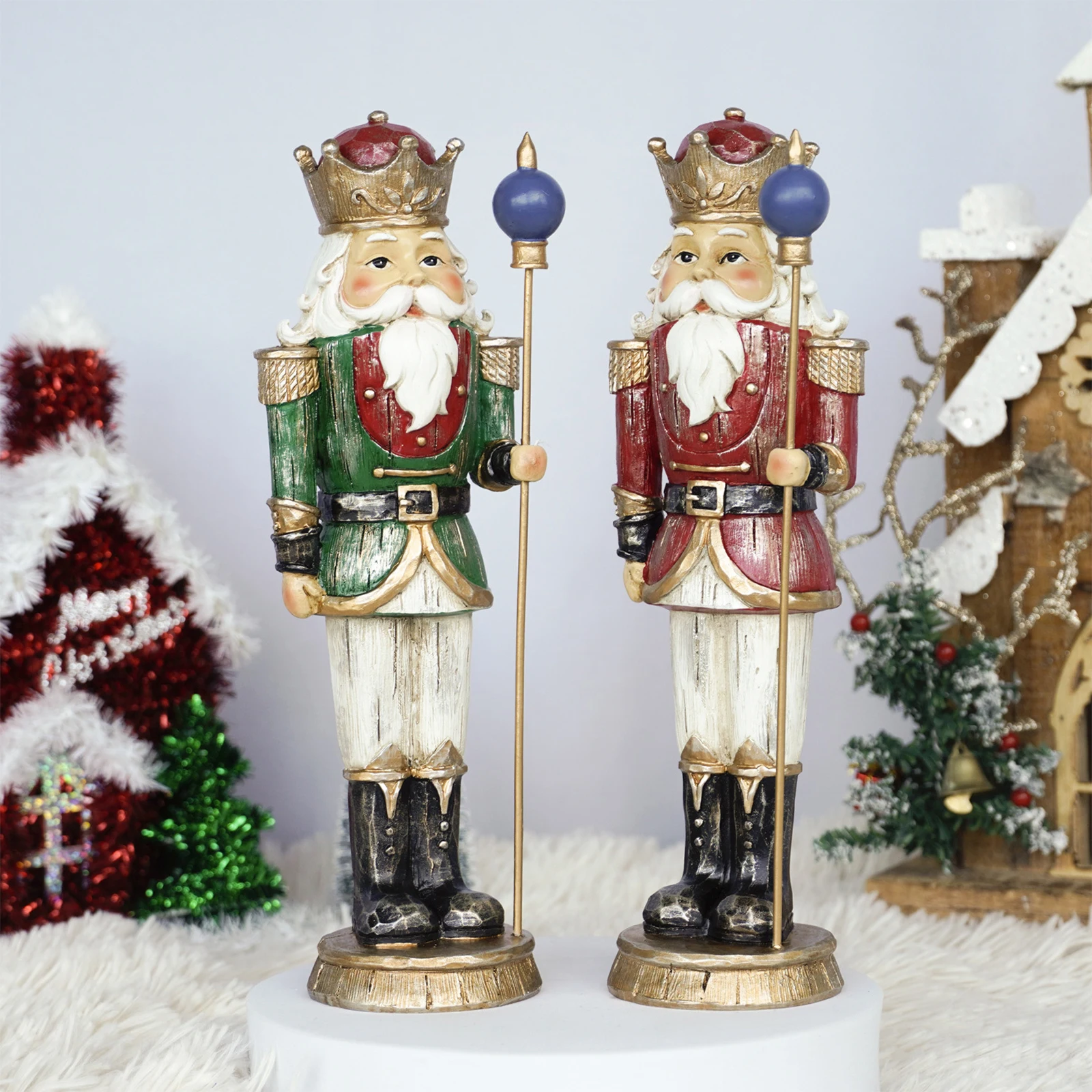 10 inci Resin pemecah kacang n - Nutcracker Figurine ulasan dan harga