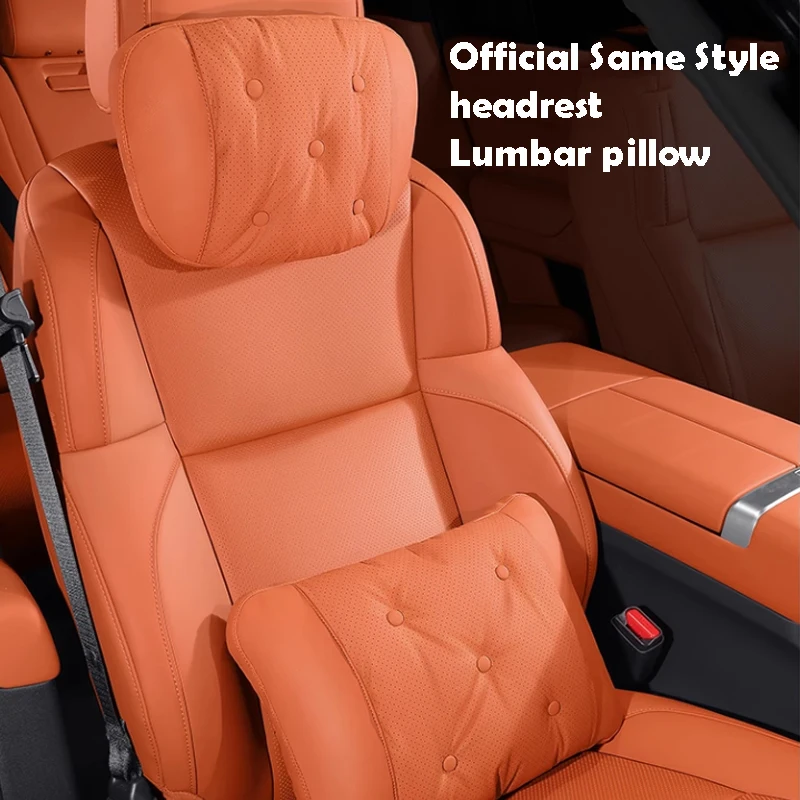 

For Geely Monjaro KX11 2024 2025 Headrest Lumbar Pillow Comfortable and Breathable Available in All Seasons Car Accessories