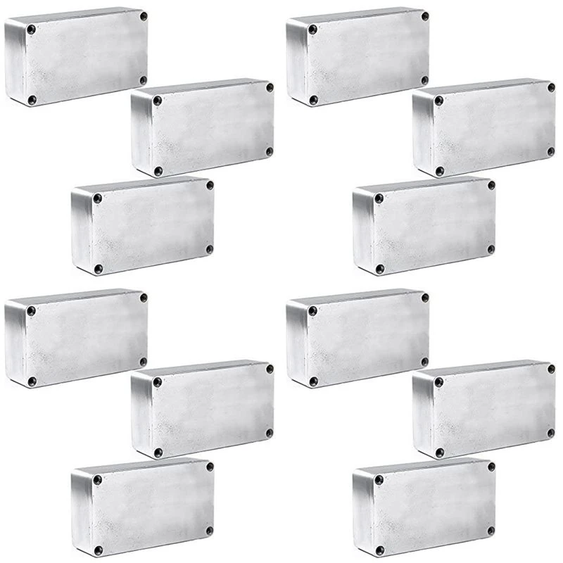 【babp】12pcs-1590b-style-guitar-effects-pedal-aluminum-stomp-box-enclosure-for-diy-guitar-pedal-kit