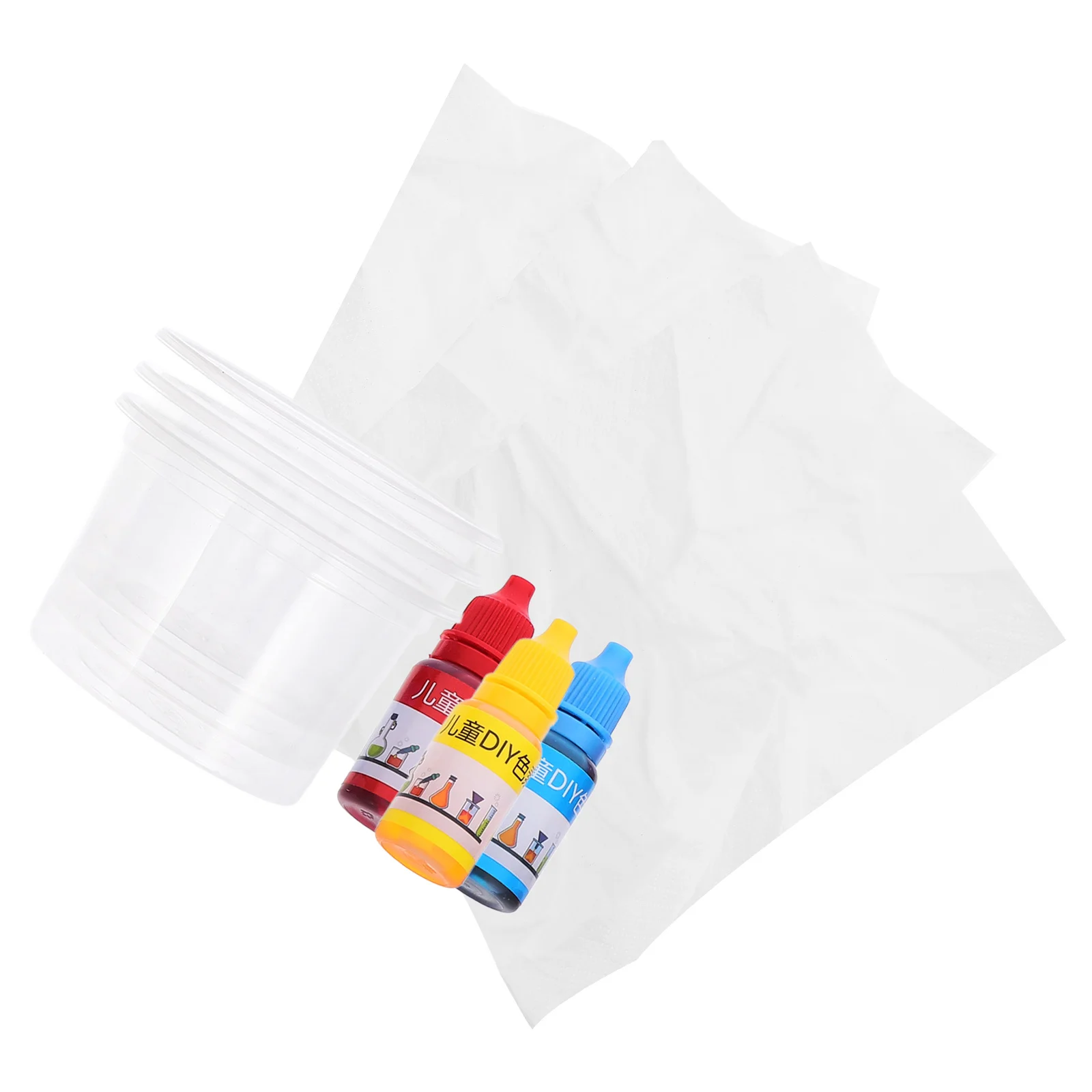 1Set Kids Science Experiment Kit Color Transferring Materials Set Educational DIY Project for Learning Cognitive Development