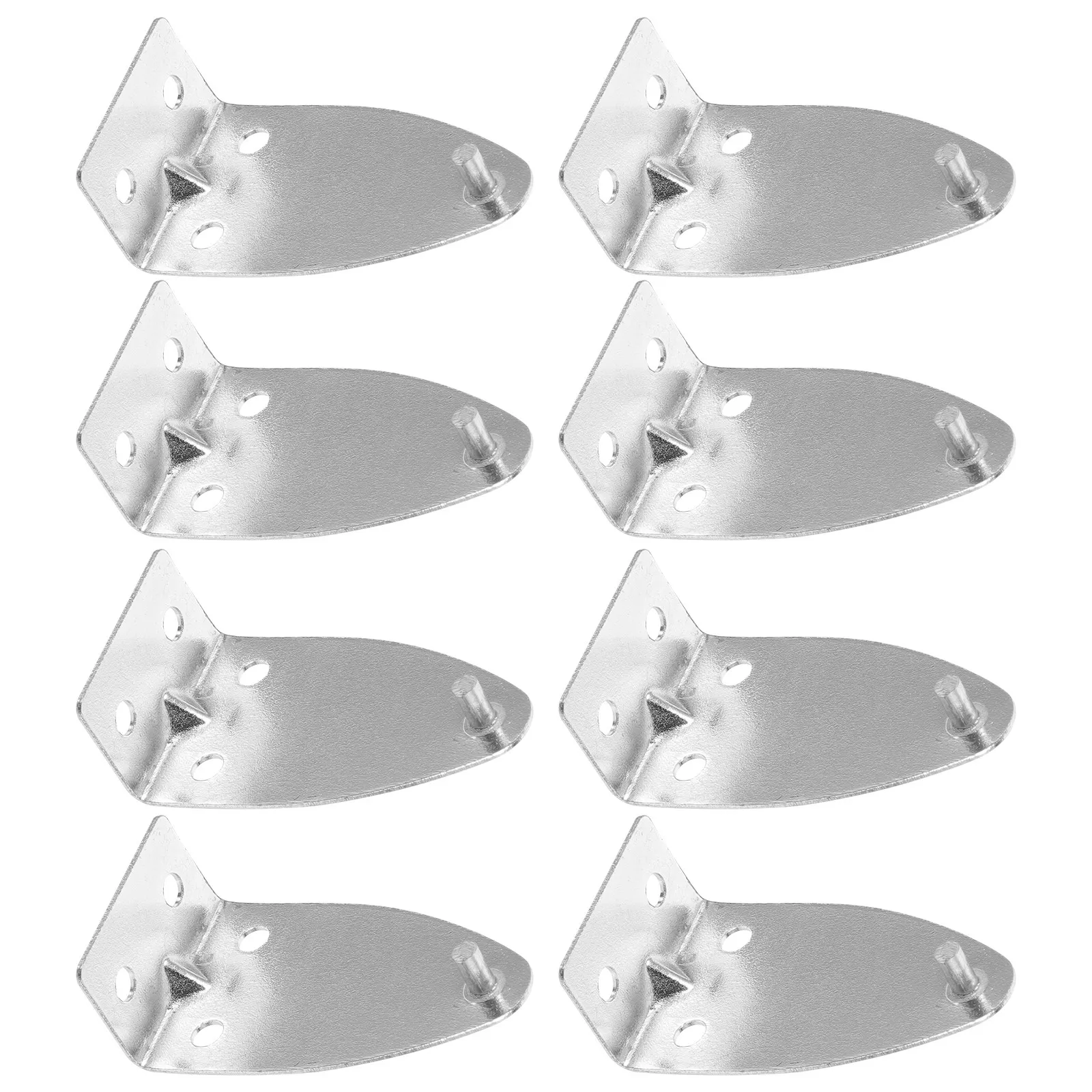 8pcs Metal Window Blind Brackets with Safety Cord Holders and Winders for Curtains