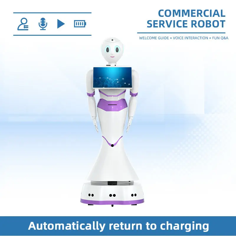 Intelligent Humanoid Robot And Ai Perfect Combination Service Robot High Stability Great Quality