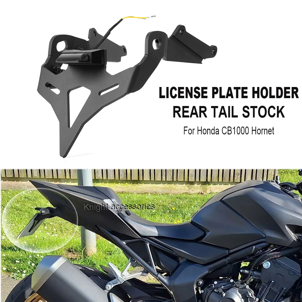 New Motorcycle Rear License Plate Holder with Lightweight Tail Tidy Fender Eliminator For Honda CB1000 cb1000 Hornet 2024-