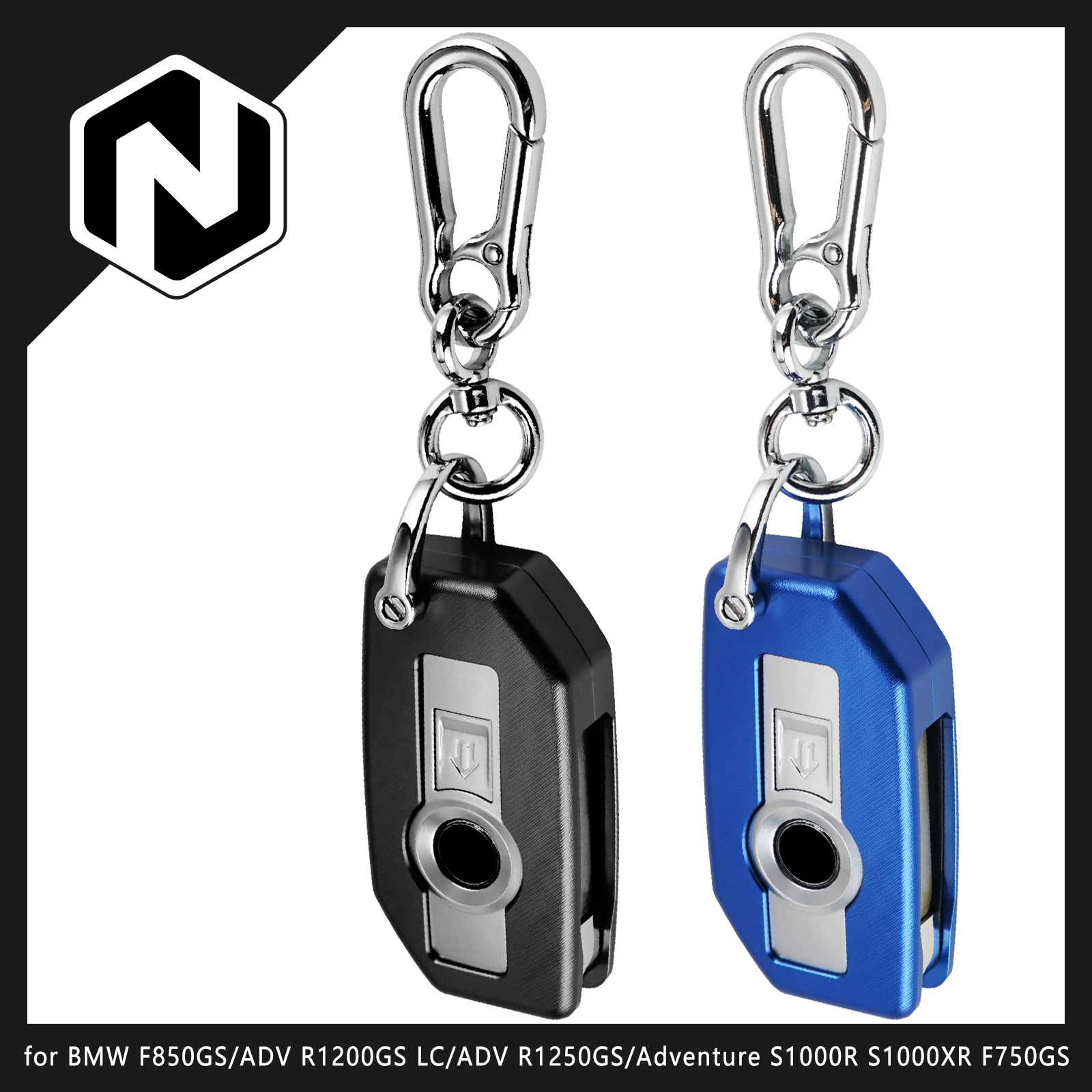 Key Chain Box Key Case Cover for BMW R1200GS LC/ADV R1250GS/Adventure F850GS/ADV S1000R S1000XR F750GS R1200RT LC F900R F900XR