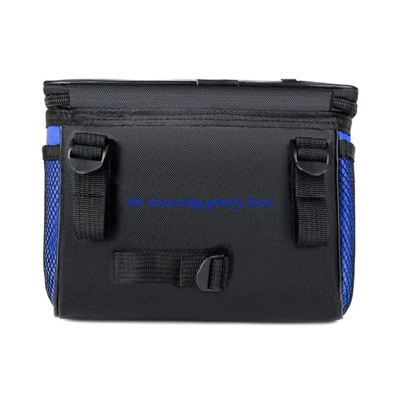 

652D Large Bicycles Front Storage Pouches Bike Handlebar Bag Bike Frame Pannier Organizers Pouches Waterproof Phone Bag Enduring
