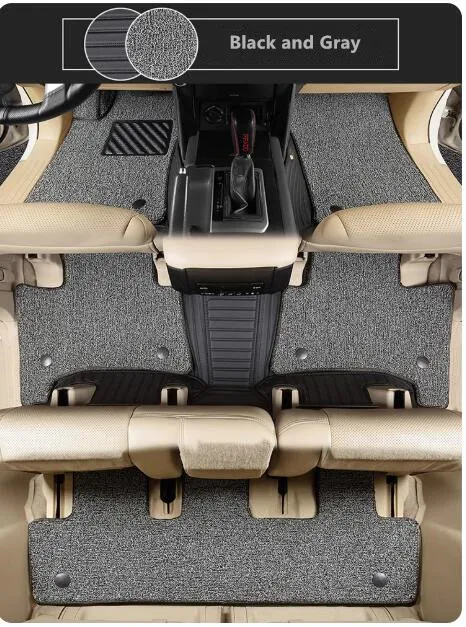 

Custom special car floor mats for Lexus LX 500d 7 seats 2025-2022 High quality Rugs double layers carpets for LX500d LX500 2023