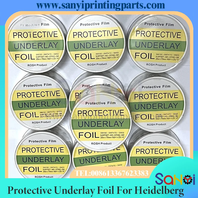 1PC Protective Underlay Foil 25m 00.472.0006 for Heidelberg MO SM52 SM74 SM102 Printing Machine Parts