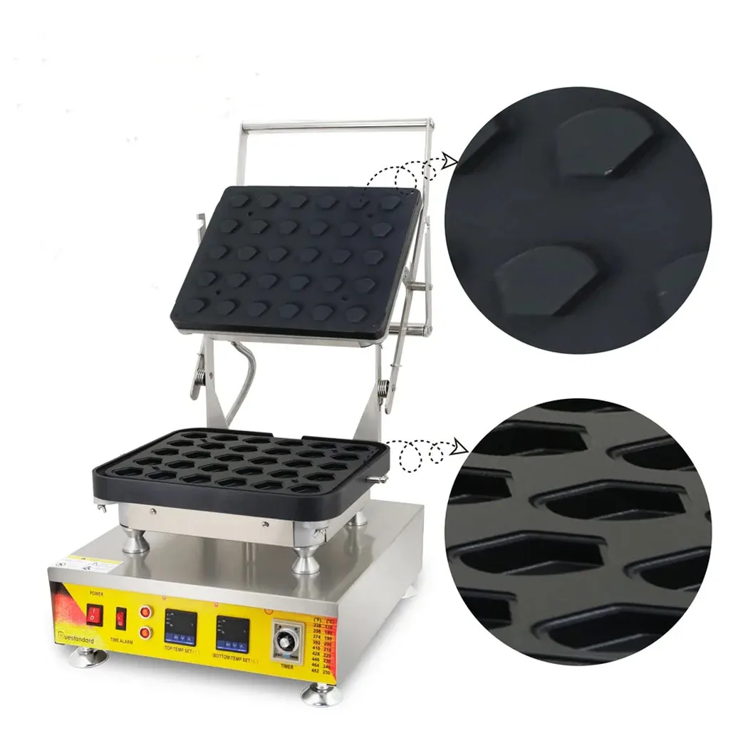 Máquina antiadherente para hacer tartas de queso, Hoja para hornear, 30 agujeros, modelo 821