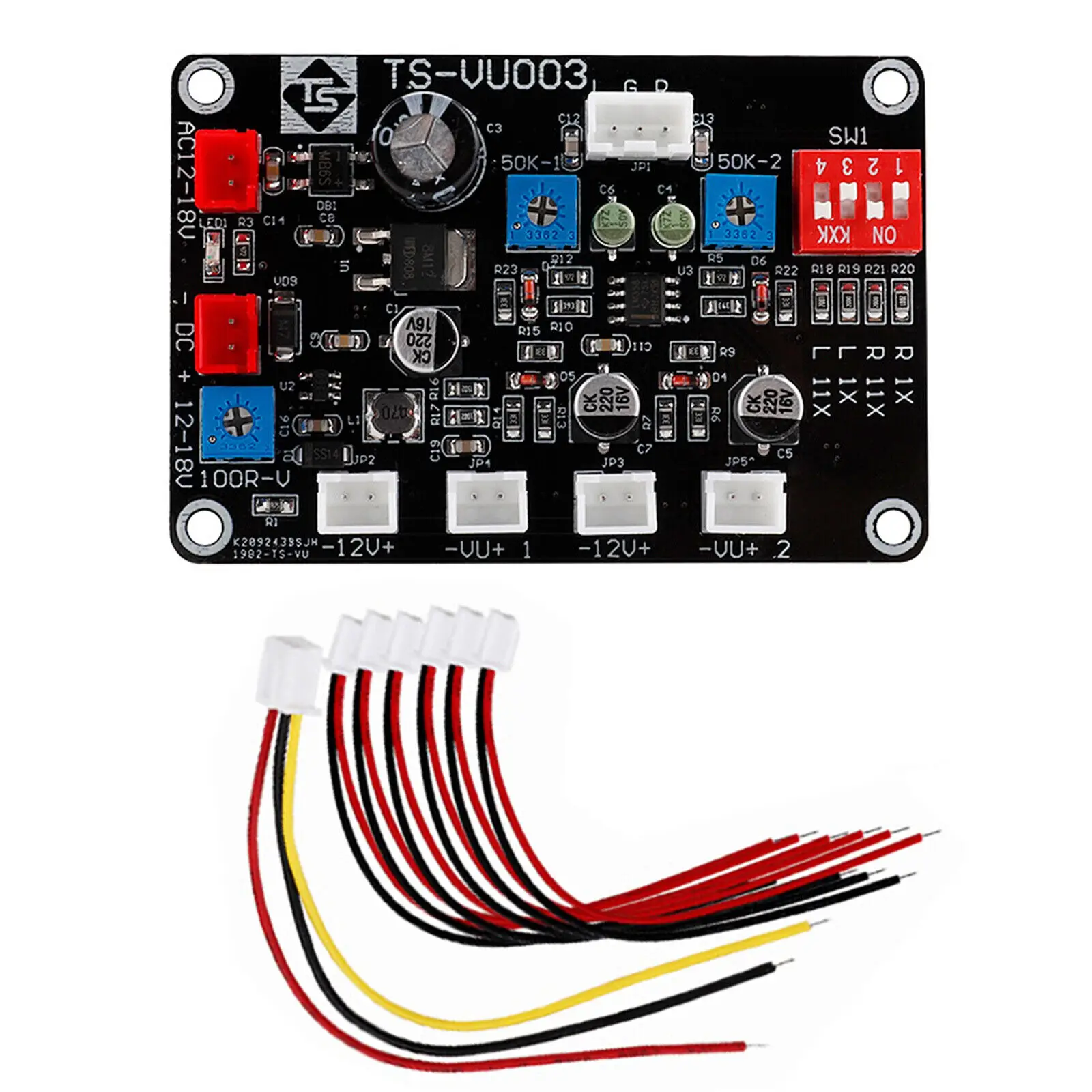 High&Low Frequency Access DB Power Amplifier Chassis VU Level Meter Driver Board