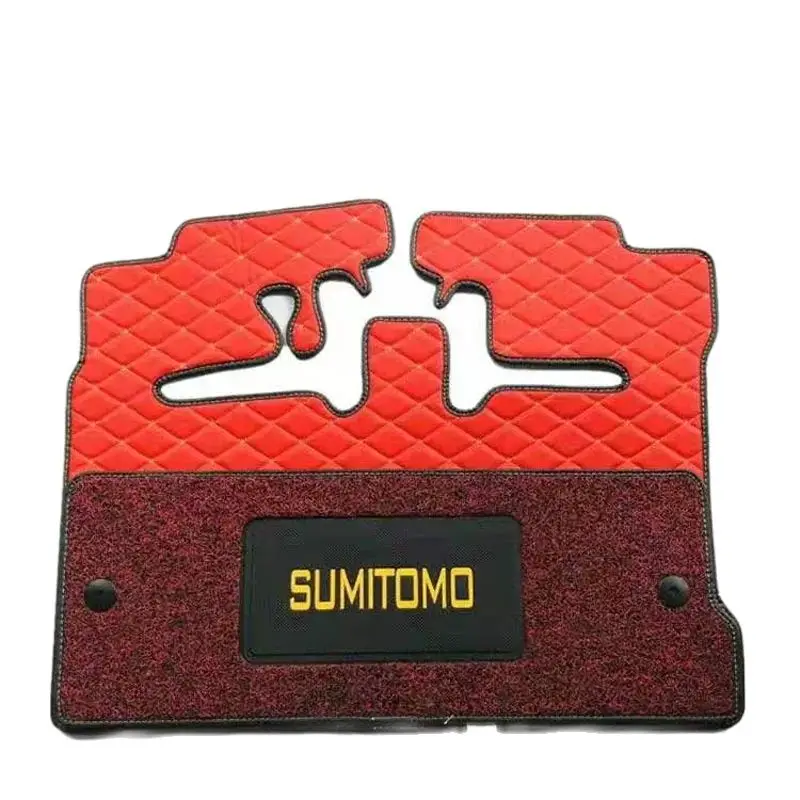 

For Sumitomo SH120/200/210-3-A3Z3-A5-5-6-A6 Excavator Cab Floor Glue Mat Pedal Leather Digger Parts Excavator Parts