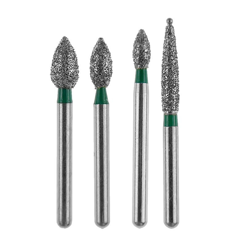 10 Stuks Tandheelkundige Diamant Burs Instrumentatie Boor Extra Fijne Extra Grove Fg 1.6Mm Polijsten Boren Boren Voor Hoge Snelheid Handstuk