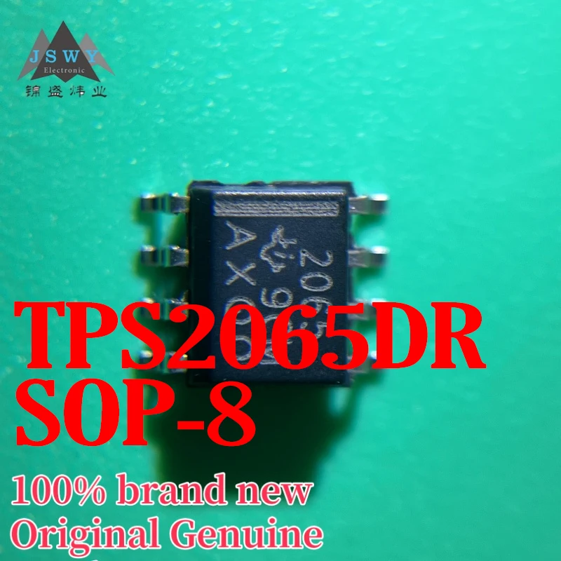 

(10/50 pieces) TPS2065DR TPS2065 Silkscreen 2065 SOIC-8 Power Electronic Switch Chip Brand New Fast Shipping Free Shipping
