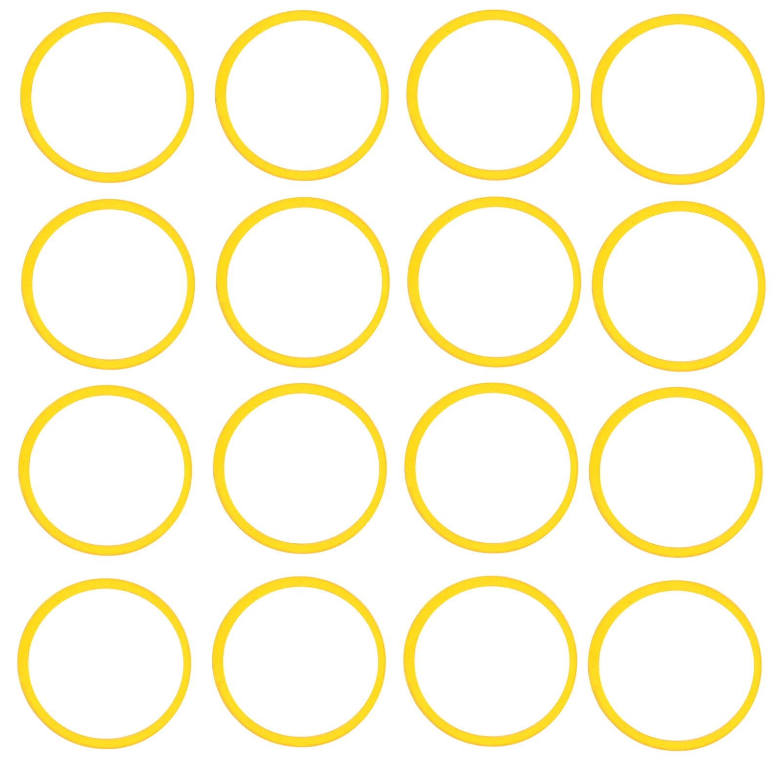 

1 set Heavy Duty Rubber Bands 0.98Inch High Elasticity Thick Elastic Bands For Office File Folders Trash Cans