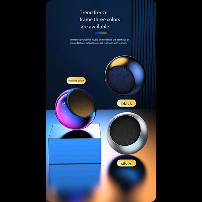 Wireless Bluetooth Speaker 5.3 Portable TWS Handfree Cell Phone Speaker Small Subwoofer Speaker Mini Outdoor Speaker