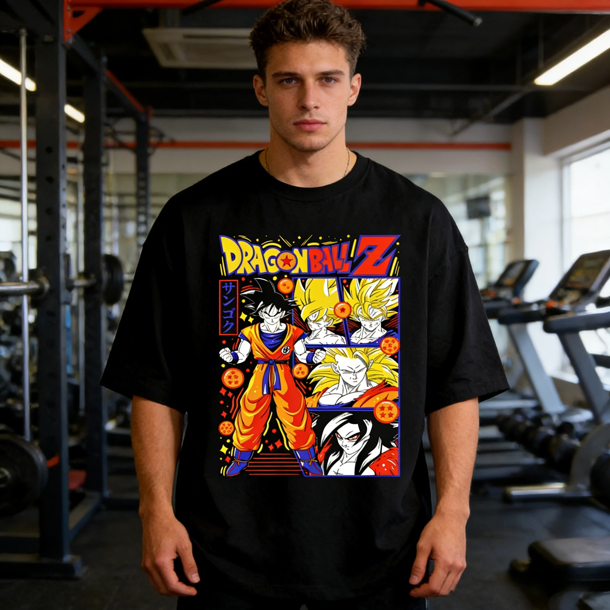 2026 Dragon Ball Herren Damen Son Goku T-Shirts Vegeta 100% Baumwolle Tops Lustige Kurzarm Rundhals T-Shirt Neuerscheinung T-Shirts