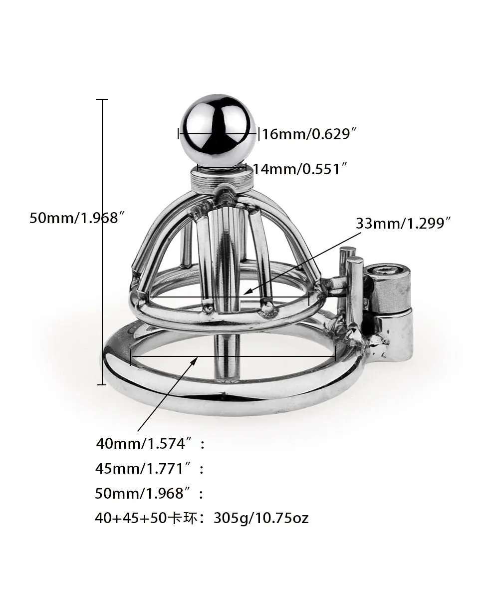 Male Penis Cage Penis SM Chastity Device Anti-cheating Belt Penis Ring Catheter Urethral Sounding Dilator Adult Sex Toys for Man