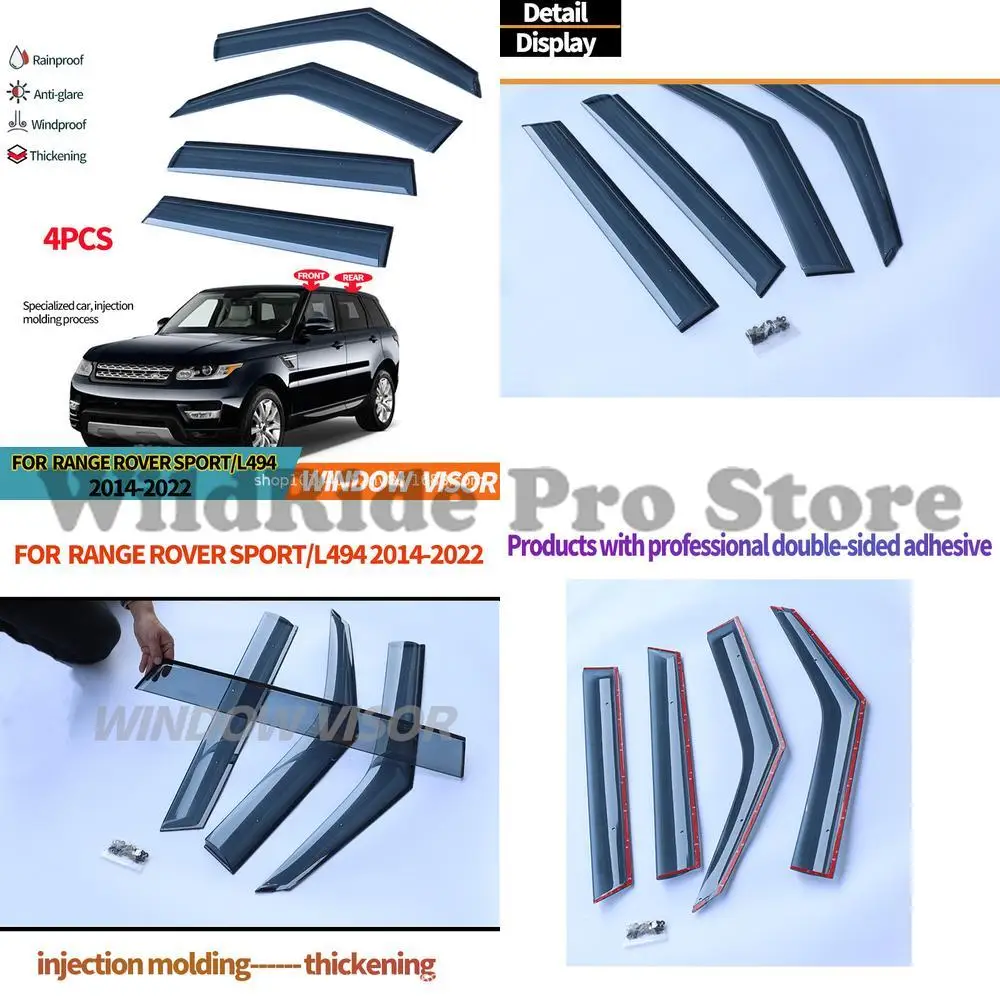 

1 set For Range Rover Sport 2014-22 Window Visors