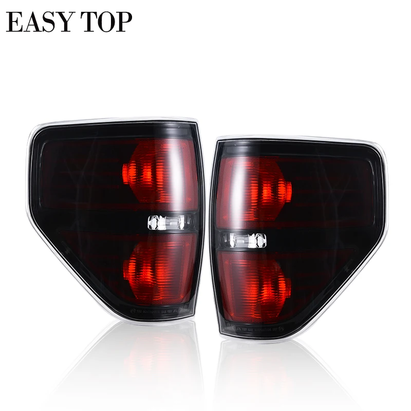 OEM Type No Bulb Red Tail Light Cover For 09-14 Ford F150