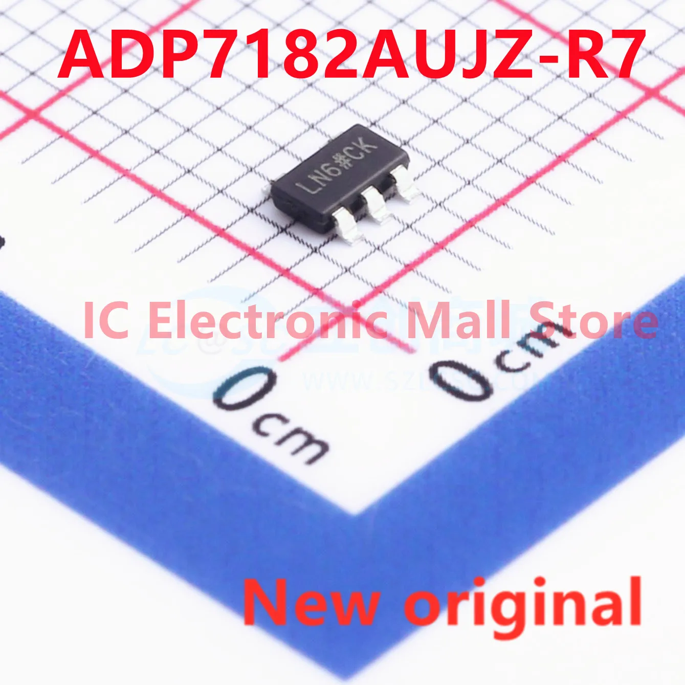 

10PCS New original ADP7182AUJZ-R7 ADP7182 LN6 SOT23-5 Linear Voltage Regulator (LDO) IC chip