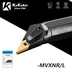 KaKarot Internal Turning Tool Holder S20R-MVXNR16 S25S-MVXNR16 S32T-MVXNR16 Carbide Inserts VNMG160408 Lathe Cutting Tools