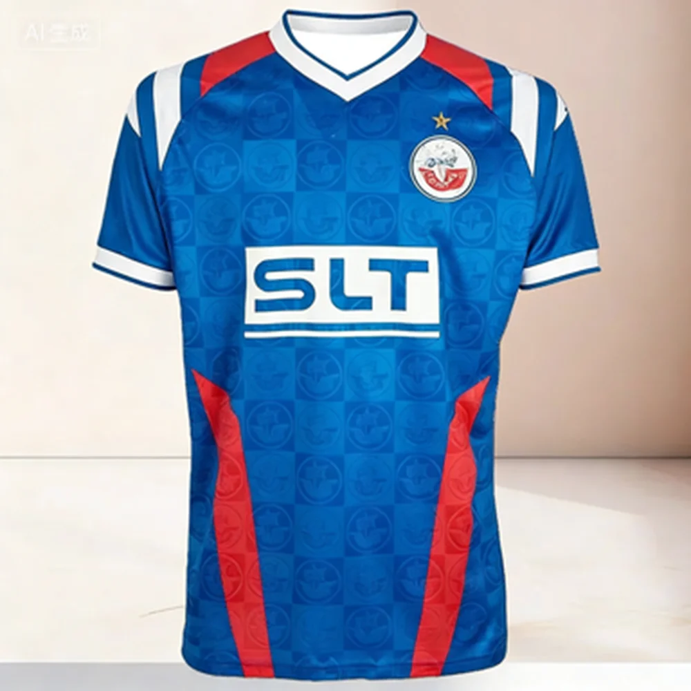 TEENAGERS MEN'S FOOTBALL JERSEY SUMMER TEENAGERS AND CHILDREN'S SPORTSWEAR LARGE TRAINING FOOTBALL SHIRT BREATHABLE JERSEY