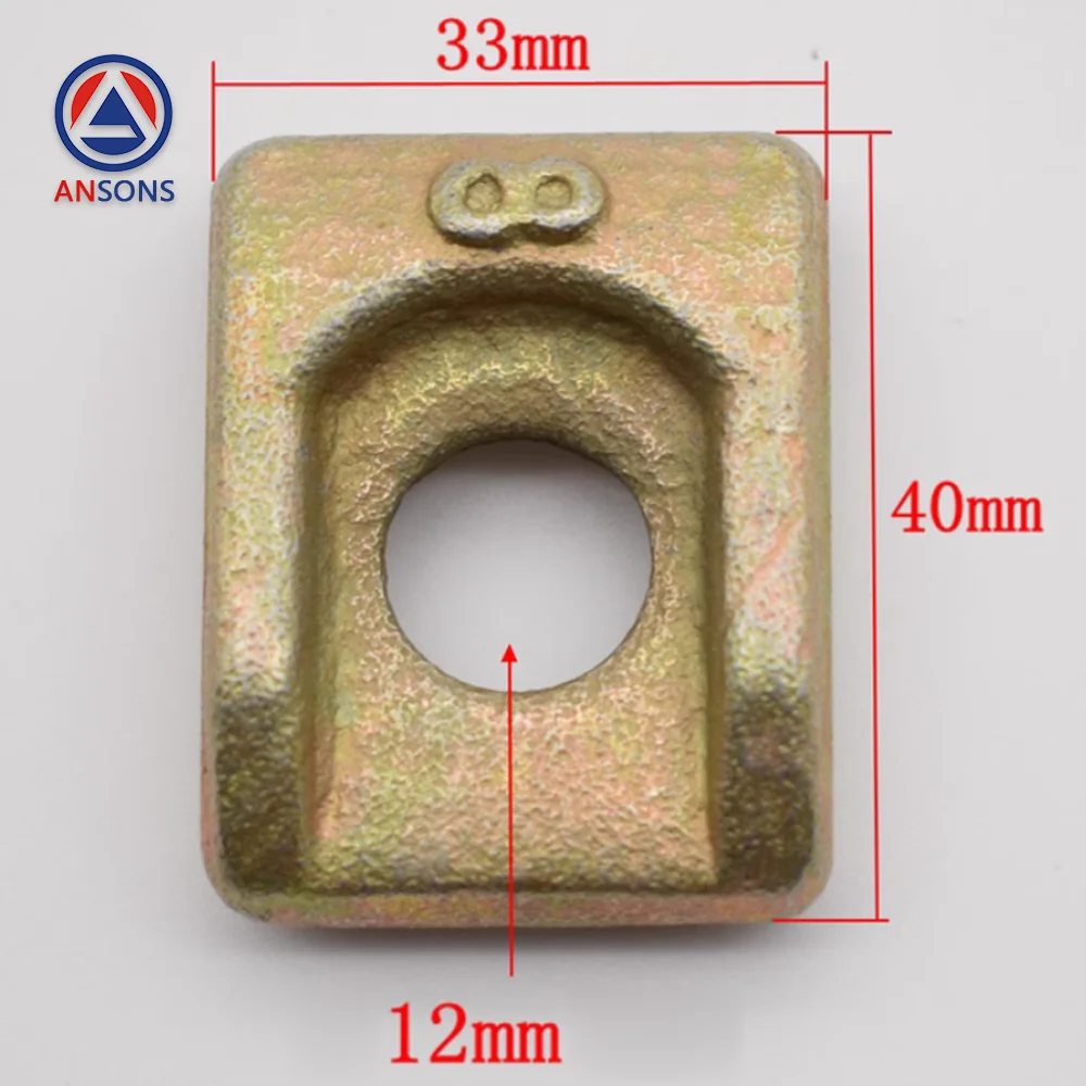 T89 T75 8K 13K KONE Elevator Guide Rail Pressure Guide Plate Ansons Elevator Spare Parts