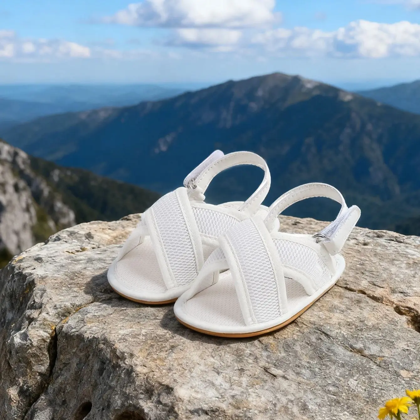 

Детские мужские и женские сандалии, летняя уличная обувь с сеткой, дышащая легкая противоскользящая прогулочная обувь на мягкой подошве